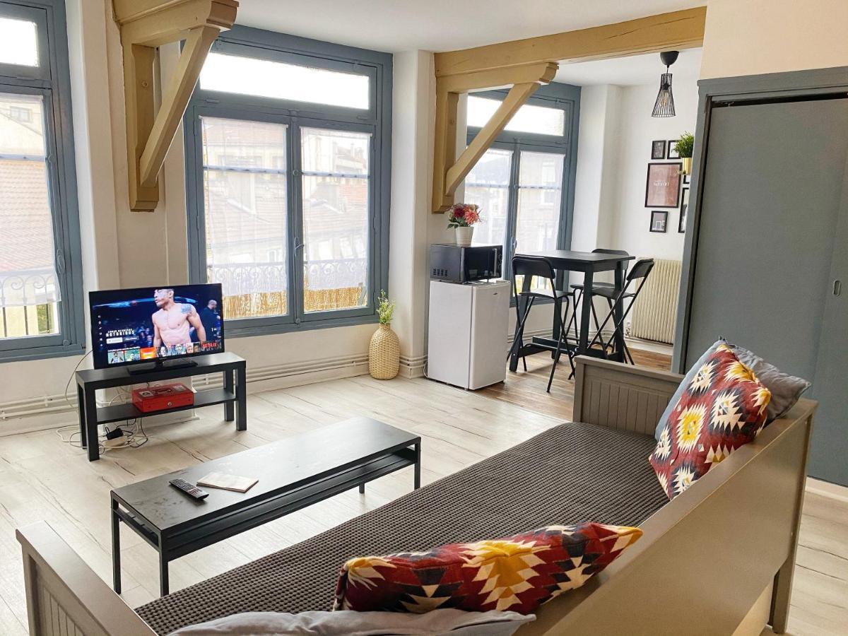 015 Chic & Cosy Studio 41M2 Hypercentre Wifi Smart Tv Netflix Saint-Etienne  Buitenkant foto